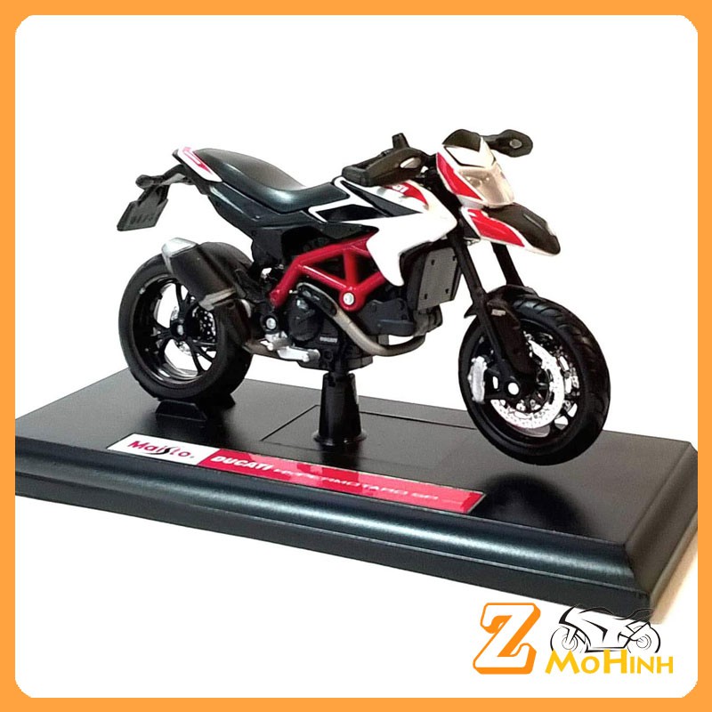 XE MÔ HÌNH MOTO Siêu xe DUCATI HYPERMOTARD SP 2013 - MAISTO tỷ lệ 1:18