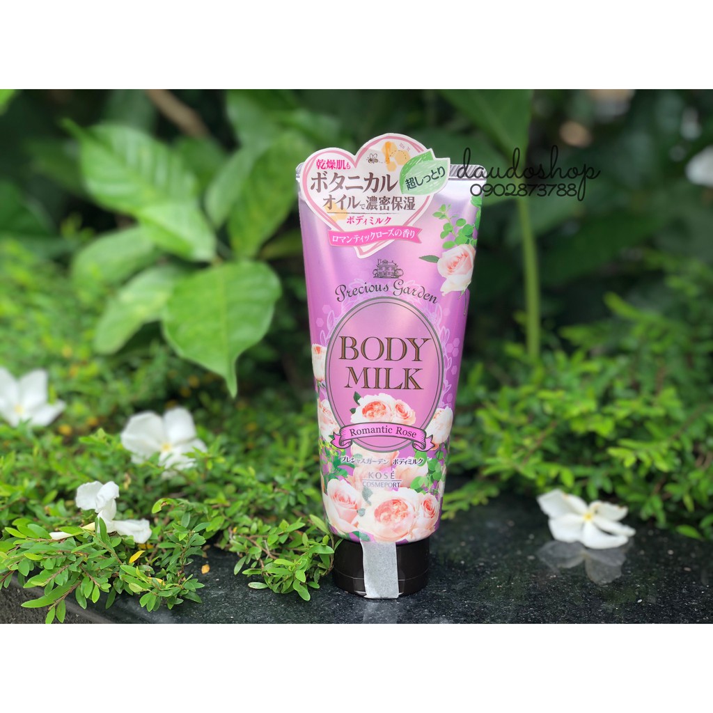 Sữa Kose Precious Garden dưỡng ẩm cho da 200g - Hàng nội địa Nhật