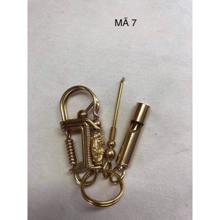 bộ móc khoá đồng cao cấp 3 món