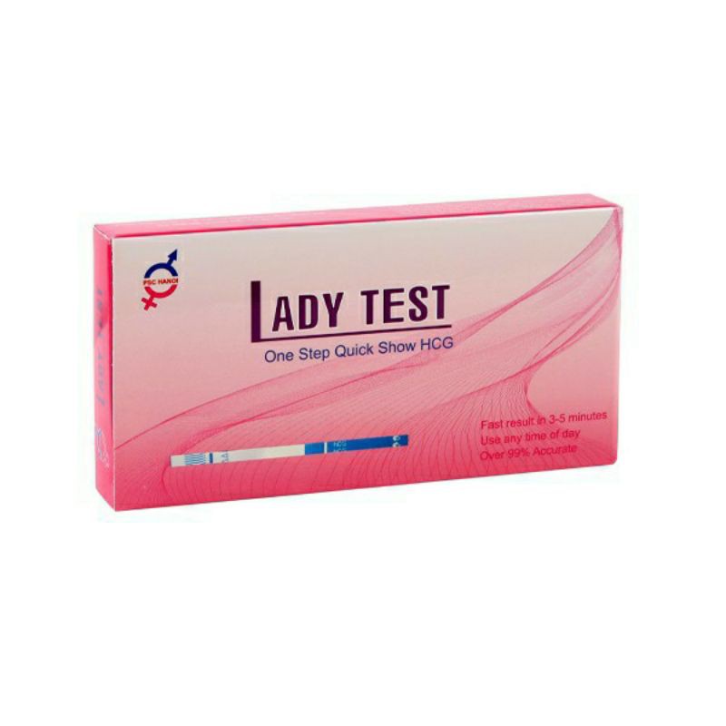 Que thử thai nhanh, chính xác Lady Test Hộp 1 chiếc