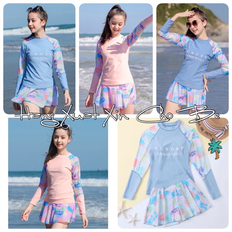 SET ĐỒ BƠI CHO MẸ VÀ BÉ GÁI