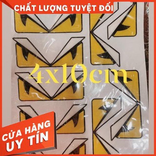 Tem/ Decal mắt Fendi
