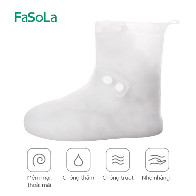 Bọc giày, ủng đi mưa cao cấp FASOLA FSLPS-157