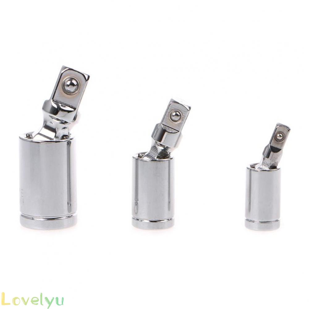 ◀READY▶Socket Adapter 1/2&quot; 1/4&quot; 1pc Chrome Vanadium Steel Silver 360 Degree# Good Quality