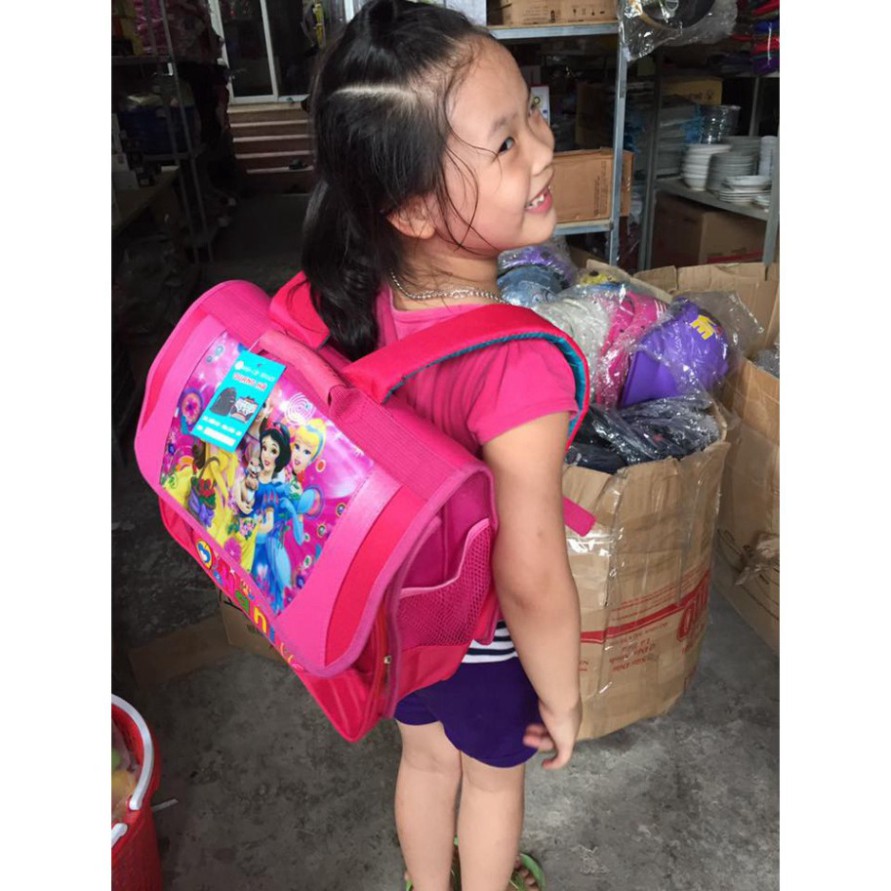 Cặp sách Hani quai bản to đệm lưng chống gù cho bé chào năm học mới | BigBuy360 - bigbuy360.vn