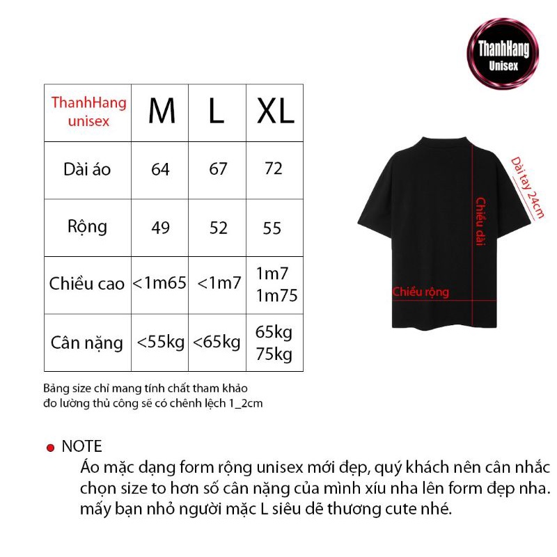 Áo Polo ❤ Full size❤[Hình thật % B'teen] Unisex thêu Vô Diện cute