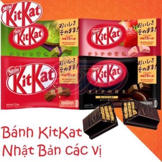 Bánh kitkat nhiều vị nhật