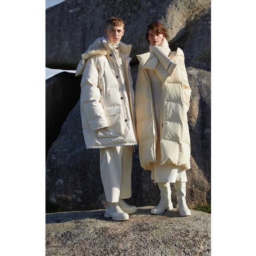 ÁO PHAO TRẮNG KEM