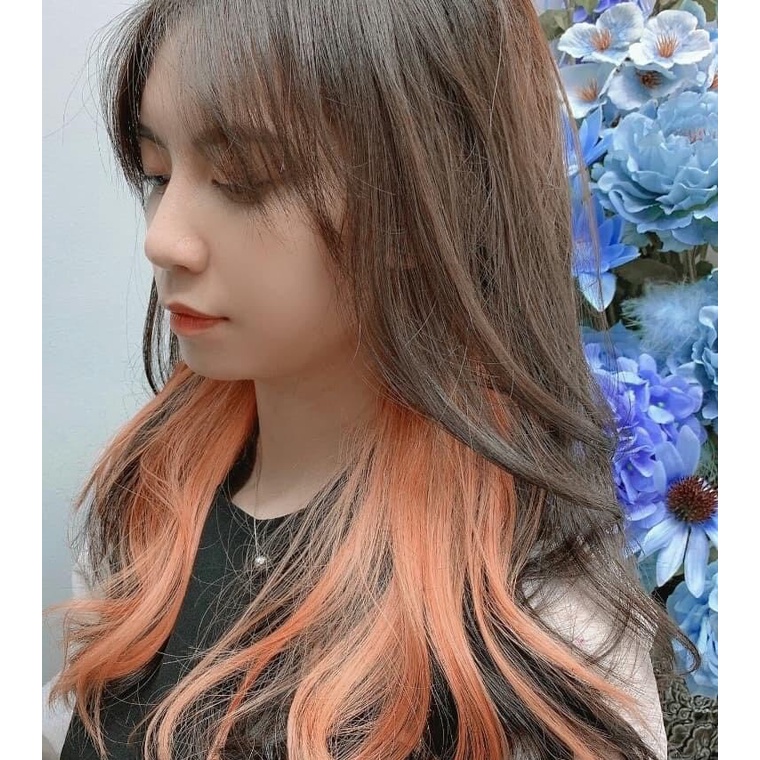 Thuốc Nhuộm tóc màu Cam Đào | Ảnh Thật