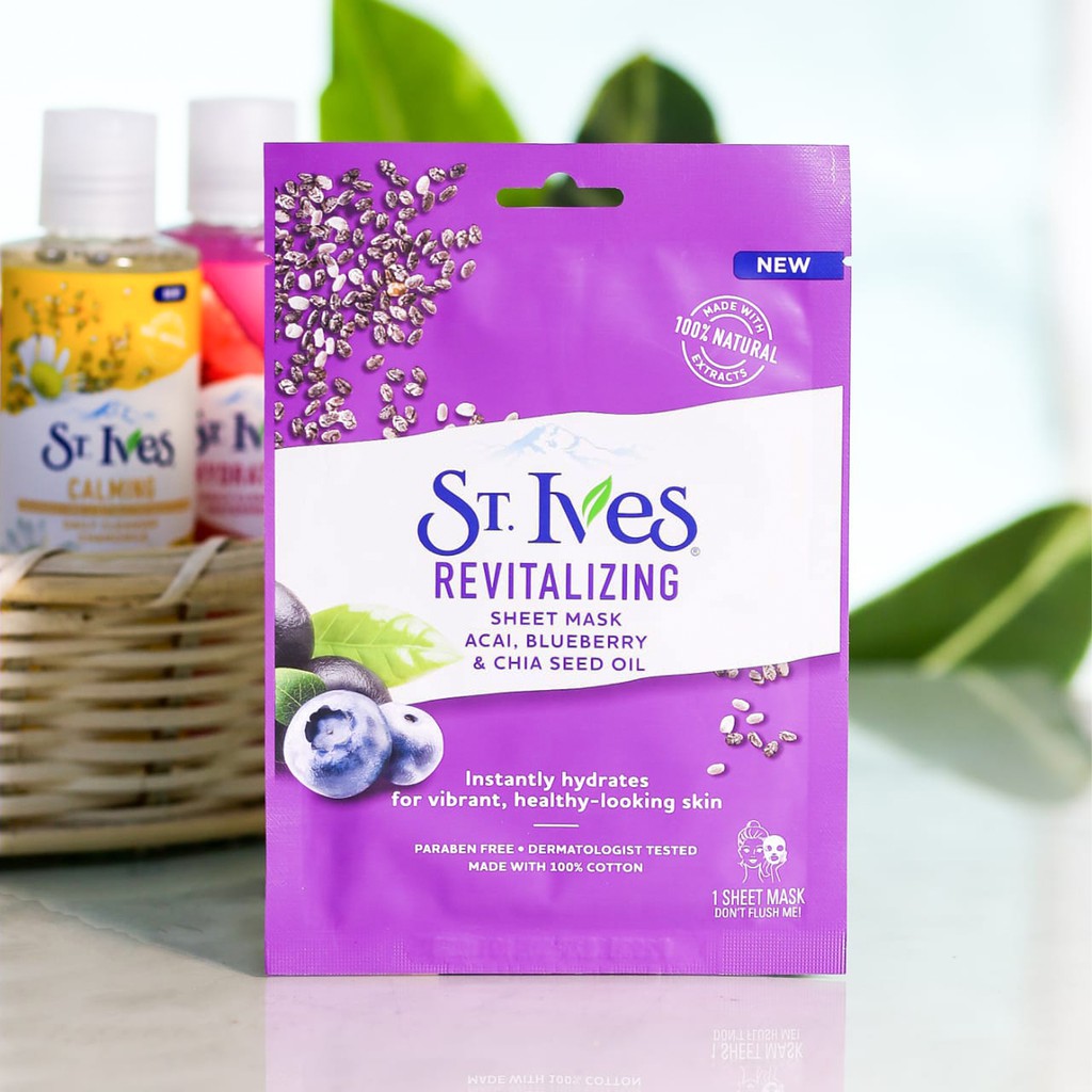 Mặt Nạ Giấy St.Ives Sheet Mask