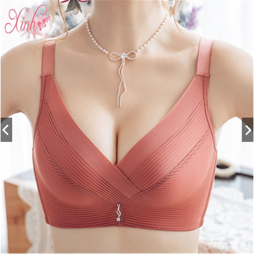 Áo Lót Su Nâng Ngực 5022 Kẻ Sọc Không Gọng Siêu Đẹp | BigBuy360 - bigbuy360.vn