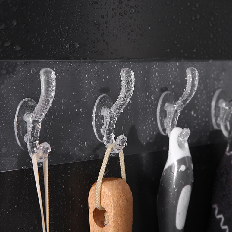 Móc Dán Tường, Vỉ Móc Dán Tường Trong Suốt Siêu Chắc Chắn - AZ Store