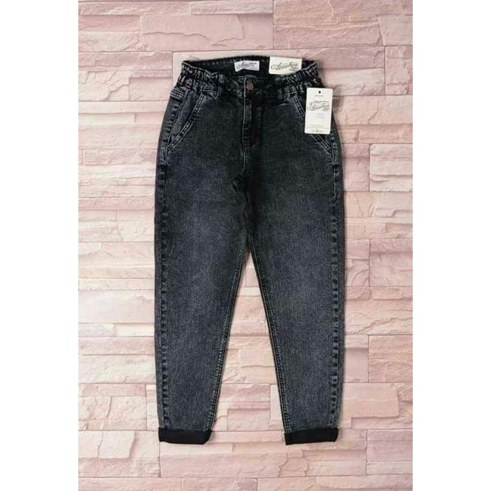 (50-95kg) Quần baggy lưng bán thun Bigsize-Jean lẻ size sale mạnh cho các nàng