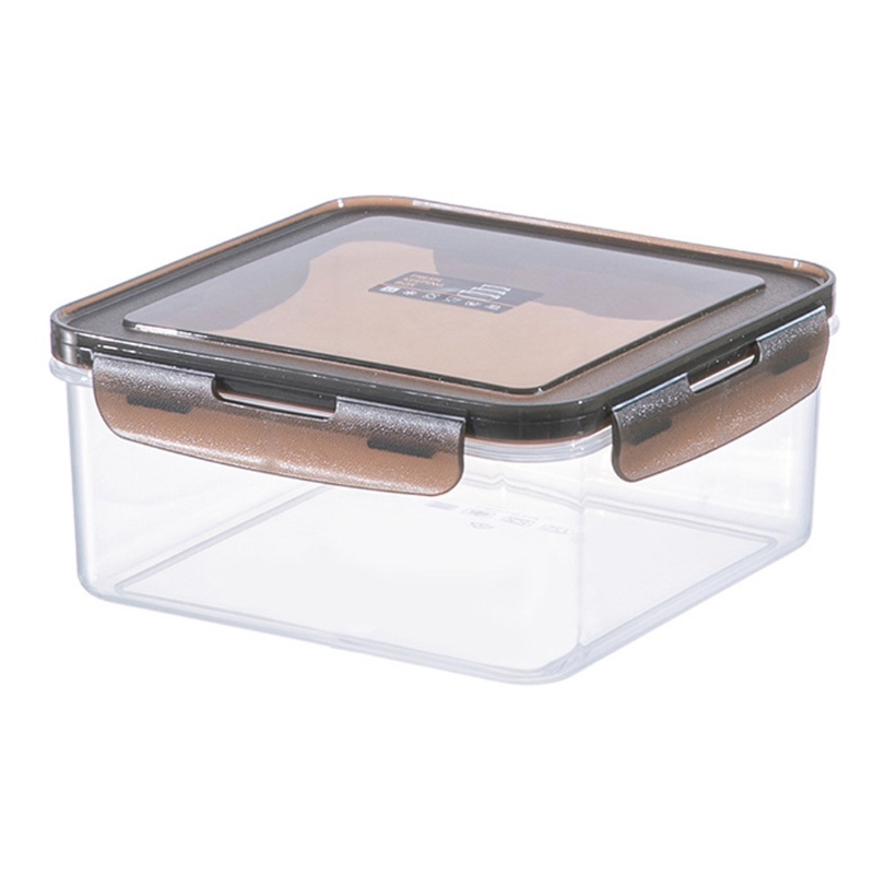 Hộp Đựng Thức Ăn Bằng Nhựa Có Nắp Đậy Kín Khí An Toàn Sắp Xếp Gọn Gàng Cho Lò Vi Sóng