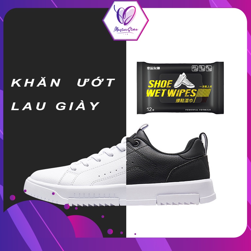 Khăn giấy ướt lau giày Shoe Wet Wipes, khăn vệ sinh giày Sneaker Master Store