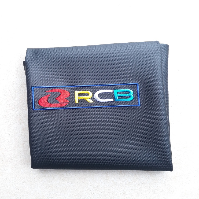 Vỏ yên xe máy da yên vân cacbon thêu RCB đa năng lắp nhiều dòng xe Dream Wave Sirius Furture Exciter Winner Airblade