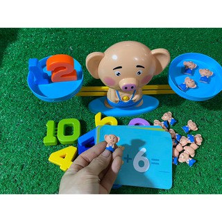 Đồ chơi bàn cân toán học cho bé