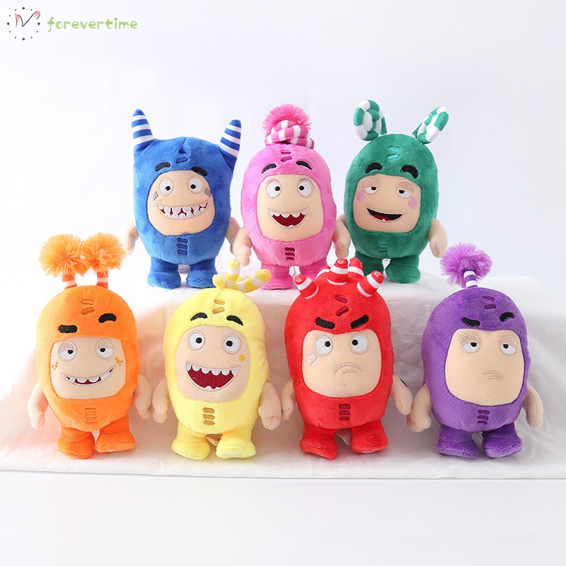 Gấu bông oddbods kích thước 18/30cm nhiều màu sắc xinh xắn cho bé