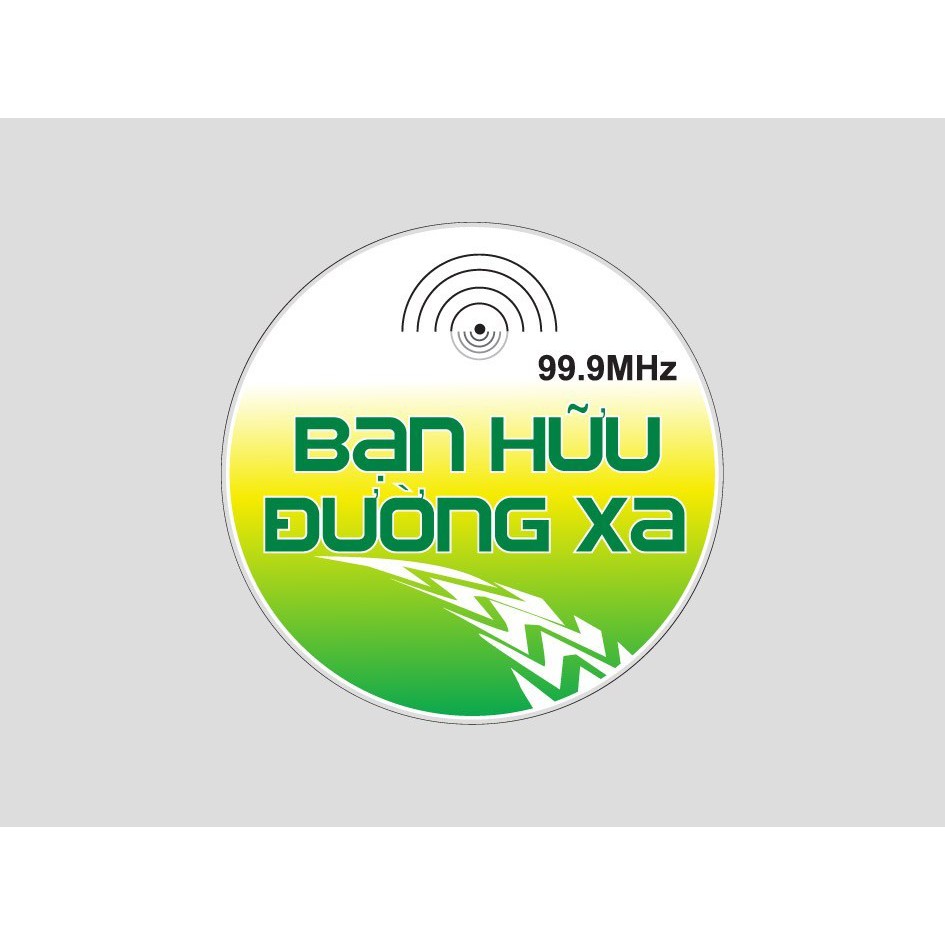 Combo 6 logo " Bạn Hữu Đường Xa " kích thước 7x7cm