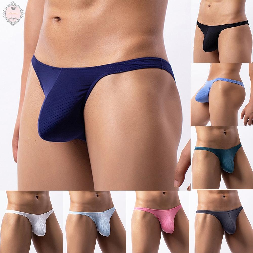 Men Sexy Briefs Breathable Underwear Underpants Bulge Pouch Shorts Panties