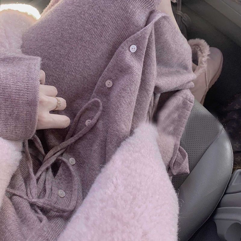 Đầm Dáng Dài Thiết Kế Mới Thời Trang Mùa Đông Theo Phong Cách Pháp Cho Nữ