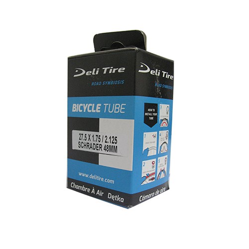 Ruột xe đạp Deli 26 / 27.5 / 700c Van Mỹ