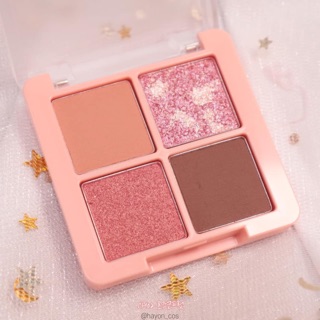 Bảng phấn mắt Black Rouge Crystal Heart Lock Shadow
