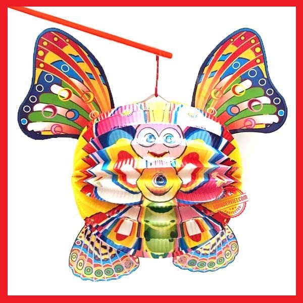 (GIÁ ƯU TIÊN TỪ THIỆN) LỒNG ĐÈN GIẤY XẾP TRUNG THU HÌNH THÚ TRỤ