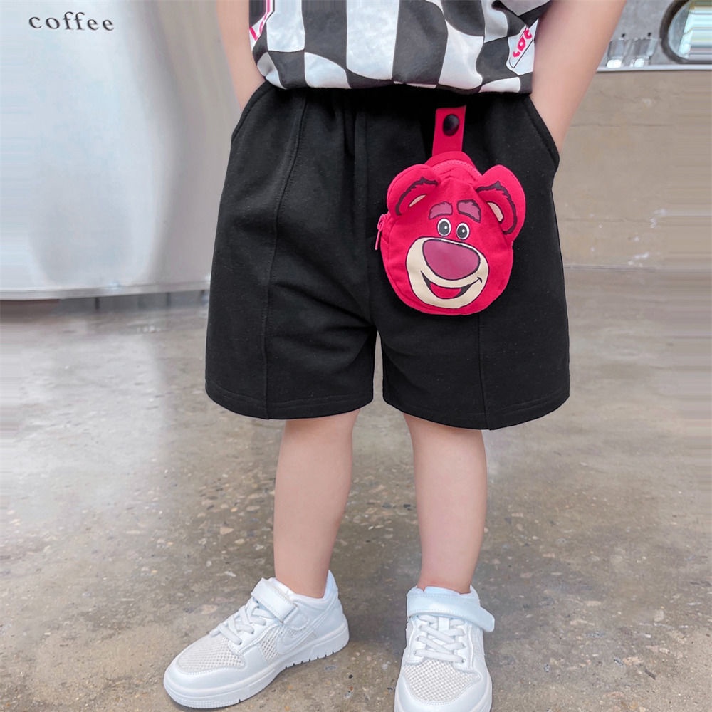 Hàng Mới Về Quần Short Dáng Rộng In Họa Tiết Hoạt Hình Ba Chiều Thoải Mái Phong Cách Hàn Quốc Thời Trang Mùa Hè Dành Cho Bé Trai