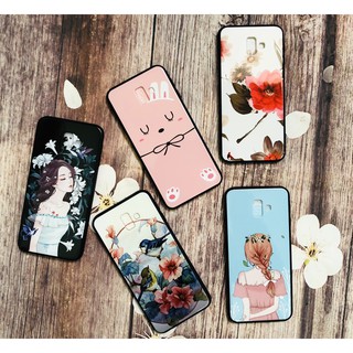 [ J6 plus ] Ốp cứng bóng in hình kute cho Samsung J6 plus