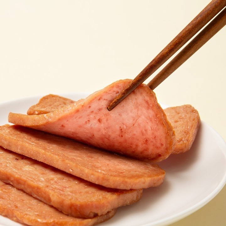 mila1618 THỊT HỘP THE LUNCHEON MEAT HÀN QUỐC 340G ĐỒ ĂN VẶT NGON RẺ