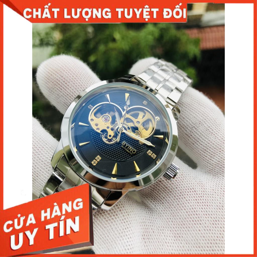 đồng hồ BYINO nam cơ lộ máy chính hãng cao cấp (tặng kèm hộp)