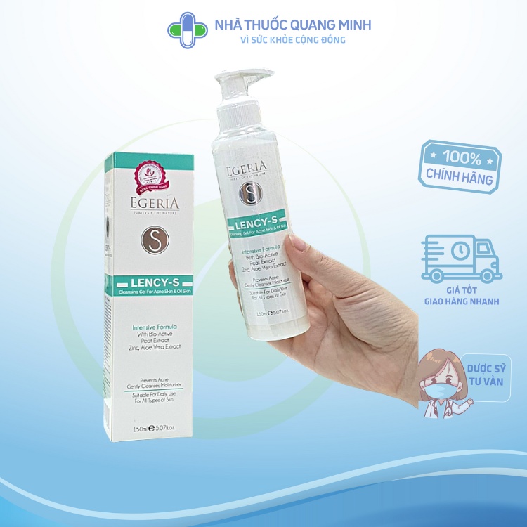 Sữa rửa mặt Egeria Lency'S 150ml