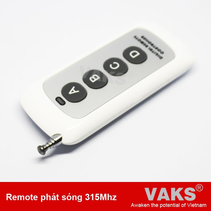 Remote Phát Sóng RF 315 tầm xa 200m 4 nút Kawasan RM03