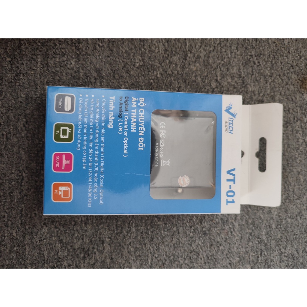 Bộ chuyển đổi âm thanh VITECH VT-01