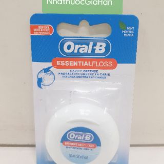 Chỉ nha khoa Oral B Essential Floss Mint