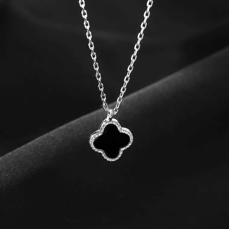 Bộ trang sức Swarovski S925 Four-leaf clover size 9mm