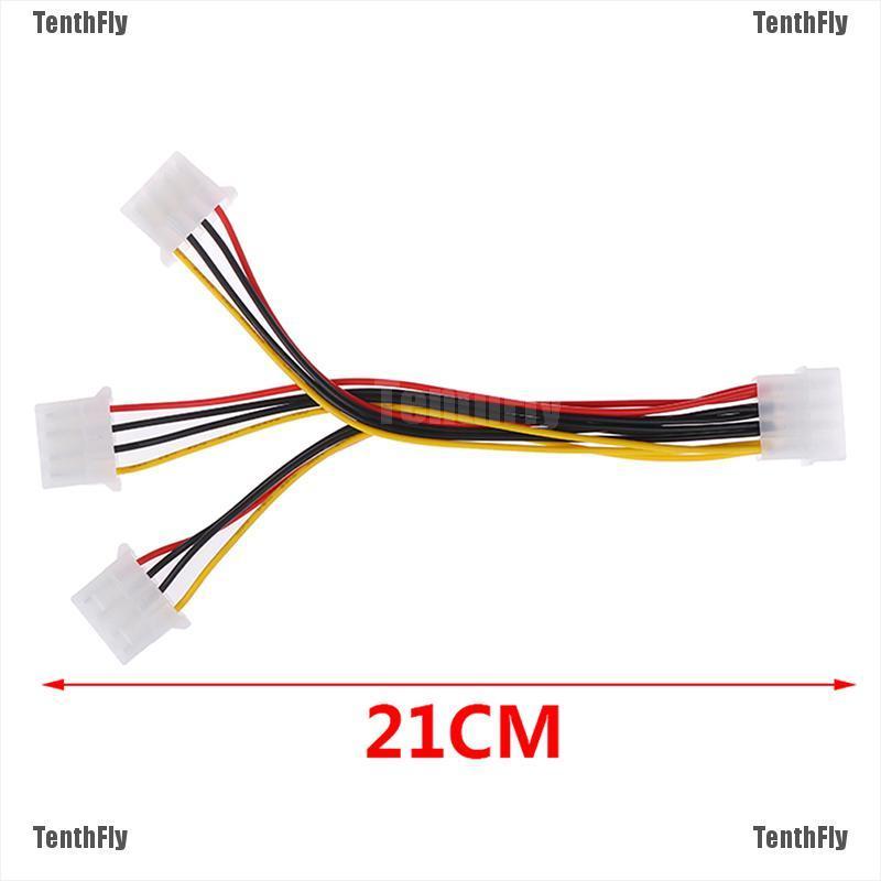 Cáp Chia Nguồn Ide 1-to-3 Molex Ide 4 Pin