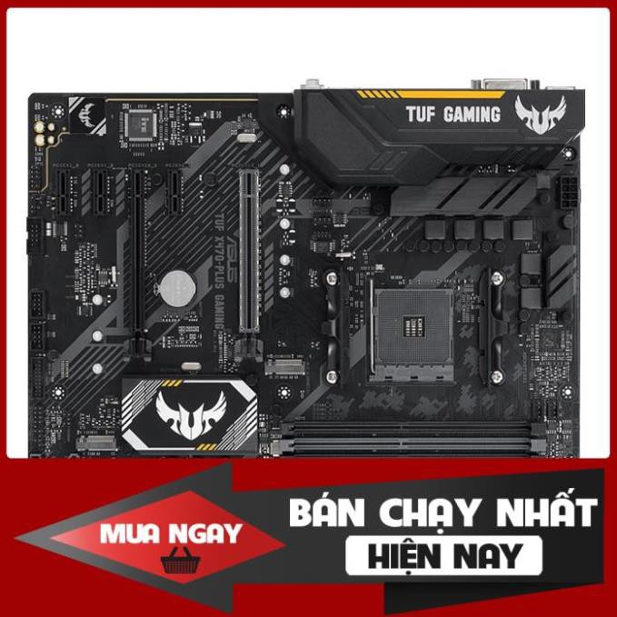 Mainboard ASUS TUF X470-Plus Gaming AM4 AMD X470 - Chính hãng 36 tháng