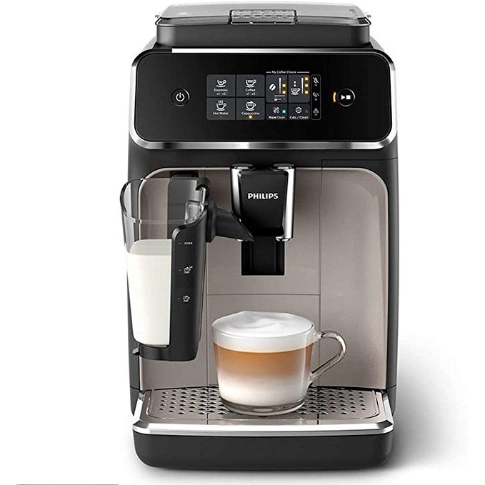 Máy pha cà phê tự động Philips EP2235/40, Automatic Espresso Machine with Grinder - 3 Grams - LatteGo - Touchscreen - Zi