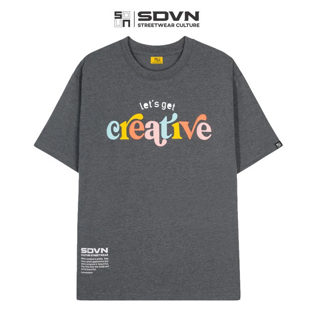 Áo Thun Unisex Nam Nữ SDVN CREATIVE shopanamy