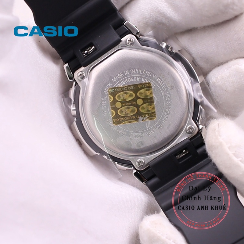 Đồng hồ Nam Casio G-Shock Nam GM-6900-1DR mặt âm bản vỏ kim loại