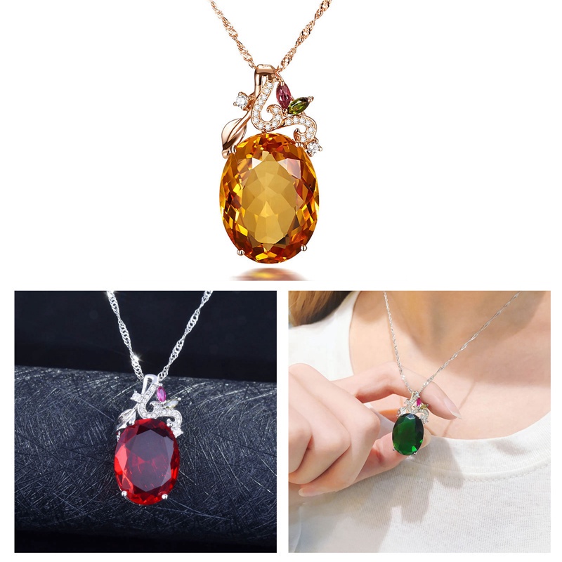Vòng tay đính đá zircon hình oval AAA thời trang cho nữ