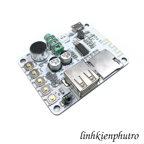 Mạch Giải Mã Âm Thanh Bluetooth Kèm Remote - SANWU