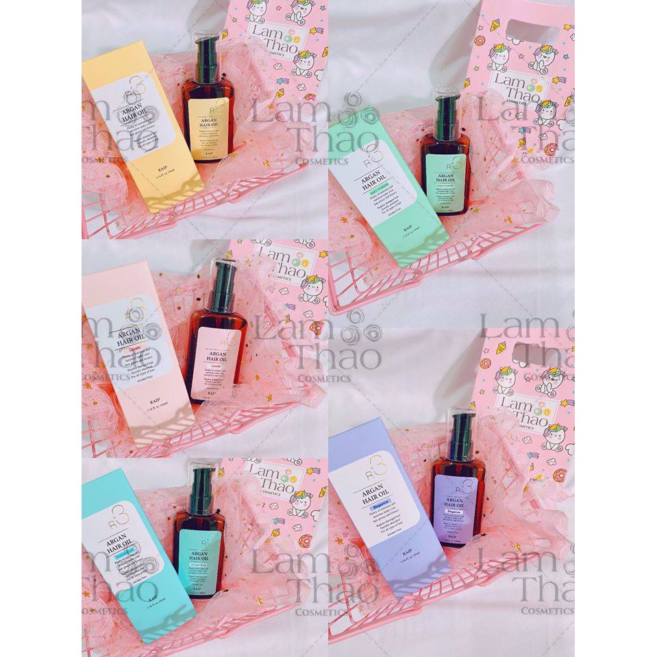 [CÓ SẴN] Dầu Dưỡng Giúp Hồi Phục Tóc Hư Tổn Raip R3 Argan Hair Oil | BigBuy360 - bigbuy360.vn