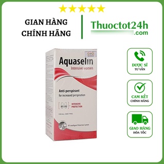✅[CHE TÊN] - Aquaselin Intensive Women – Lăn nách cho nữ đổ mồ hôi nhiều | Lăn 50ml