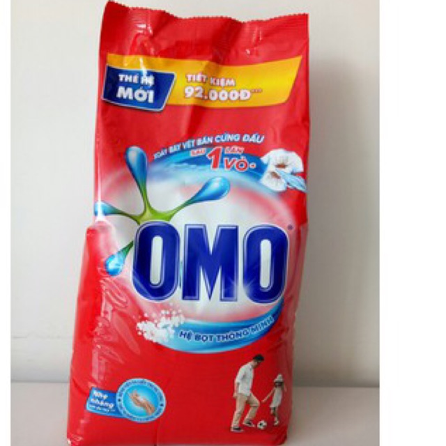 Bột giặt Omo đỏ túi 6kg