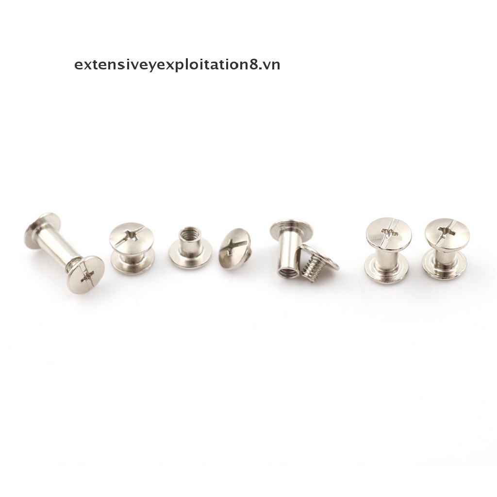 Set 20 Đinh Tán Niken Kích Thước 5x6mm Chuyên Dụng Cho Trang Trí Móng Tay