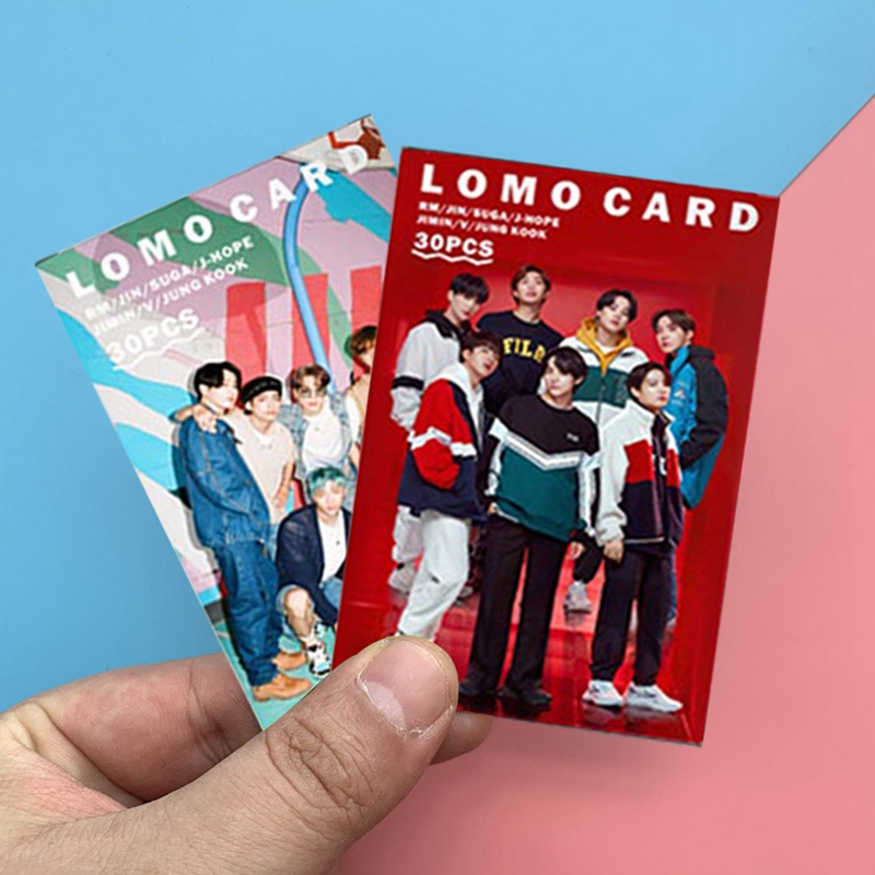 Hộp 30 Ảnh Lomo Card Nhóm Nhạc Bts