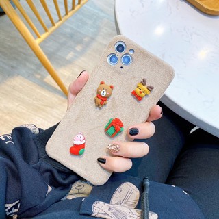Ốp Noel 2020- Ốp vải nhung sticker
